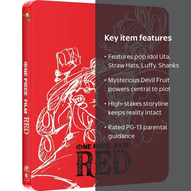 One Piece Film Red (Steelbook) - Walmart.com