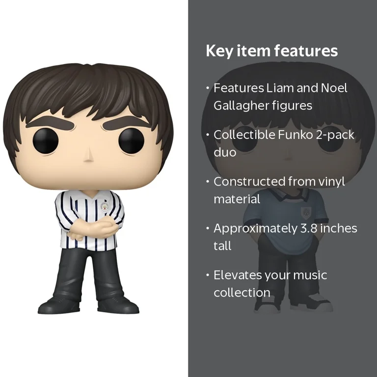 Funko POP! Rocks: Oasis - Liam & Noel Gallagher 2-Pack - Walmart.com
