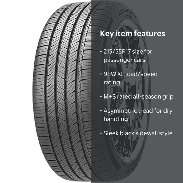 Arisun Aggressor ZS03 All Season 215/55R17 98W XL Passenger Tire