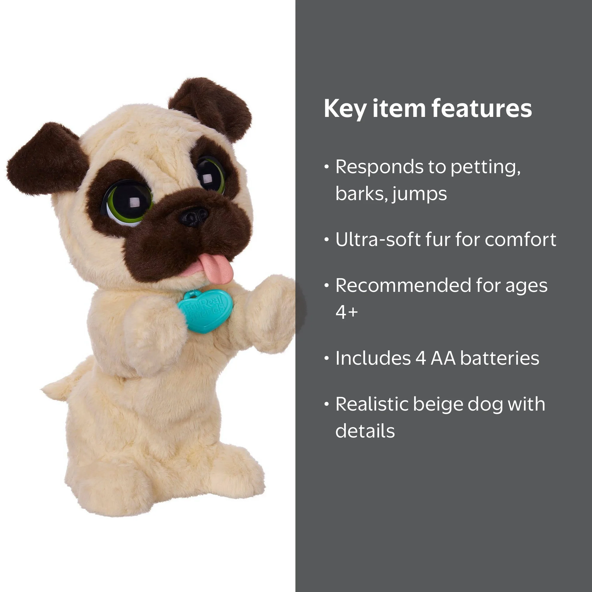 furReal Friends JJ, My Jumpin' Pug Pet - Walmart.com