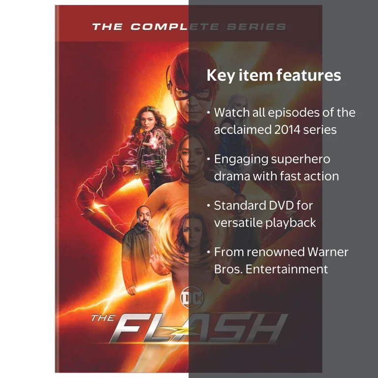 The Flash: Full DC Television Set, The Complete Series (2014) (DVD