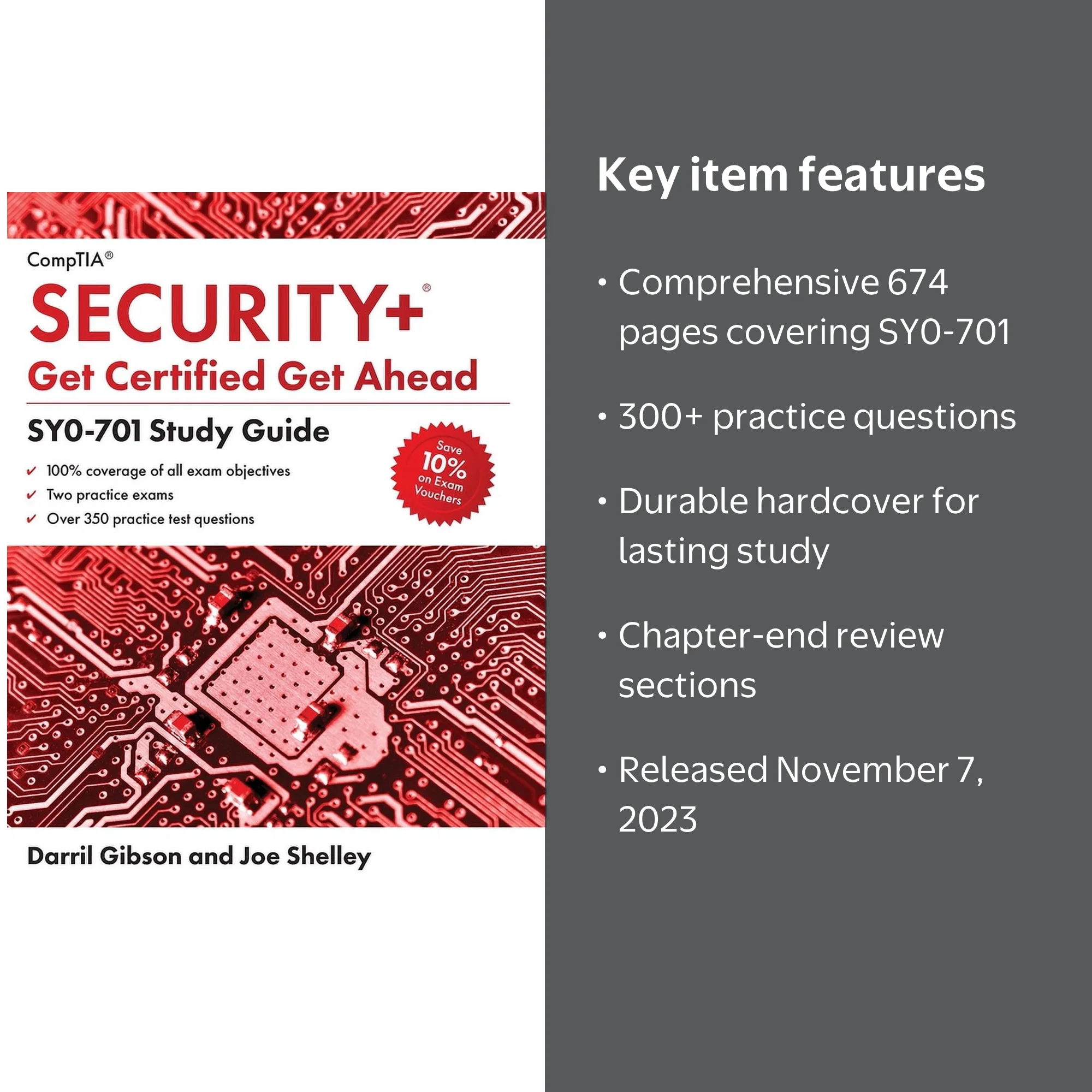 Joe Shelley, Security+ Study Guide, SY0-701, Hardcover - Walmart.com