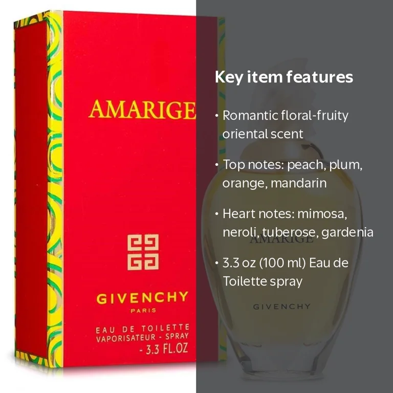 T*o様 Givenchy Amarige & Ysatis 3本セット Givenchy, Amarige For Women Perfume Eau de Toilette, 3.3 fl oz