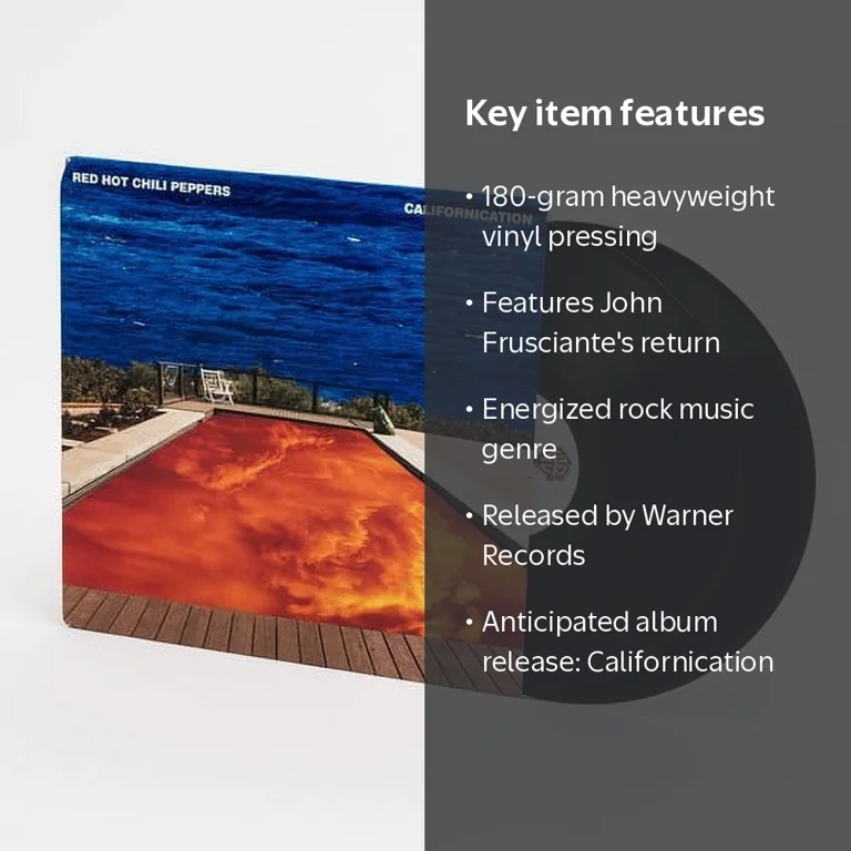 Red Hot Chili Peppers - Californication, Rock Album, Warner