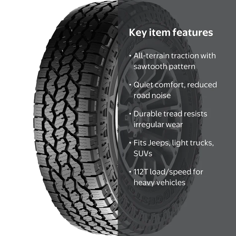 Bridgestone Dueler A/T Ascent All Terrain 265/65R17 112T Light