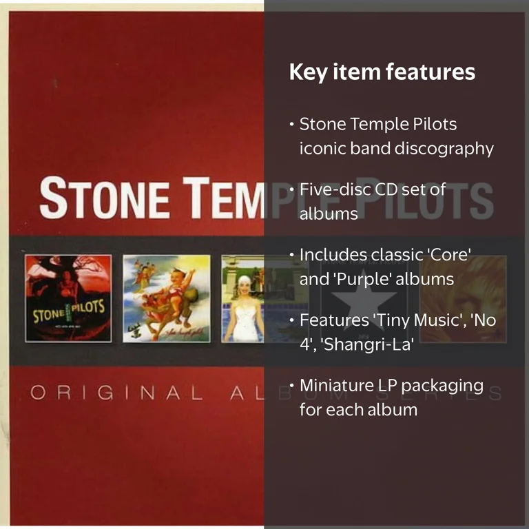 Stone Temple Pilots - Original Album Series - Music & Performance