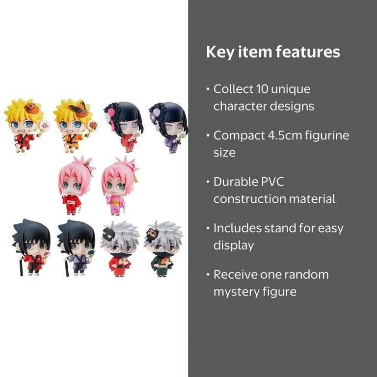 MegaHouse Naruto Shippuden 10th Anniversary Blind Box Figure