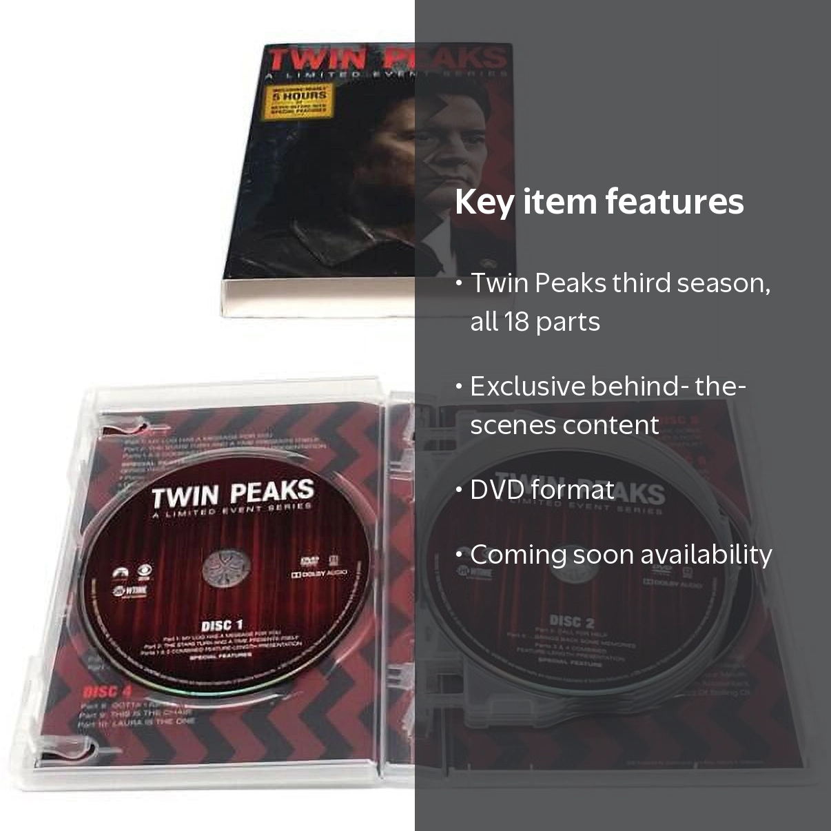 Twin Peaks: A Limited Event Series (DVD) - Walmart.com