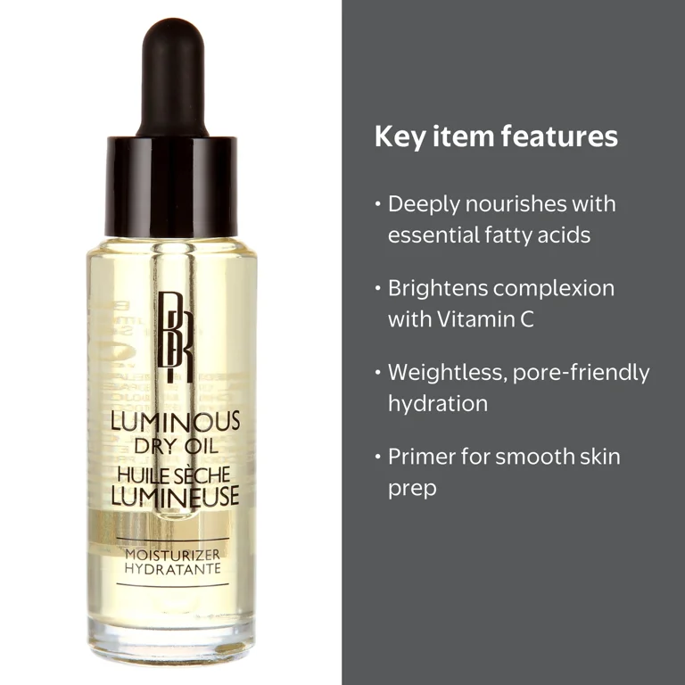 Black Radiance, Luminous Dry Oil, Facial Moisturizer, No code