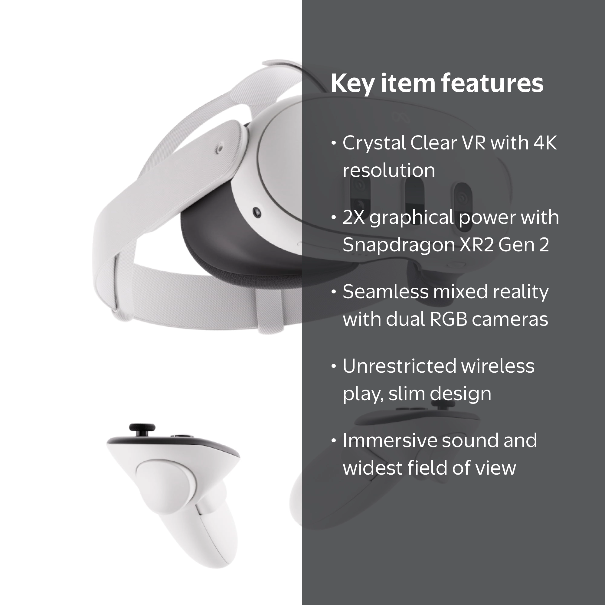 Meta Quest 3 - 512GB — Powerful Mixed Reality Headset with