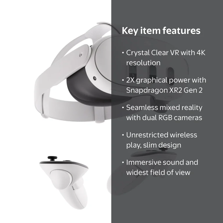 Meta Quest 3 - 512GB — Powerful Mixed Reality Headset with