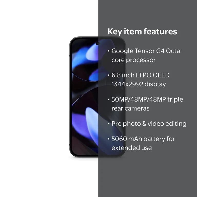 Google Pixel 9 Pro XL GGX8B Smartphone 128 GB 6.8