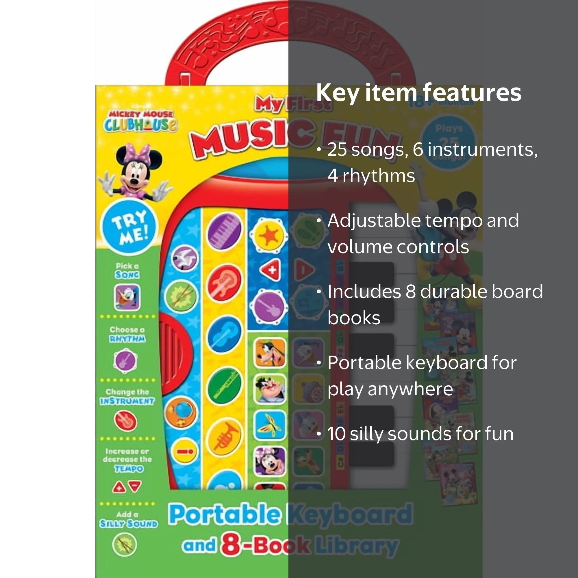 Disney Junior Mickey Mouse Clubhouse: My First Music Fun Portable