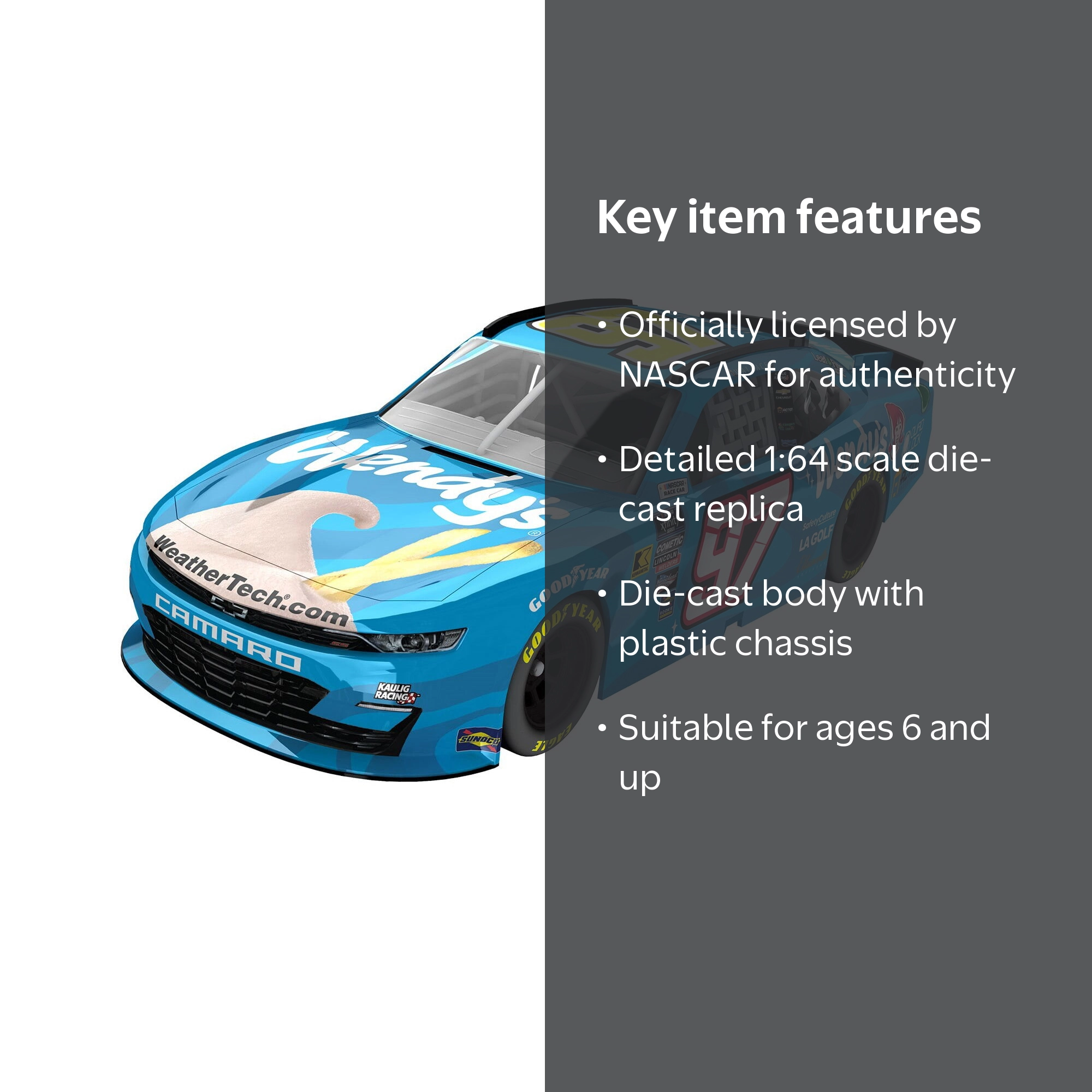 Shane Van Gisbergen Wendy's - Walmart.com