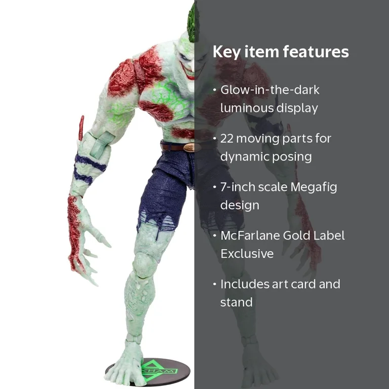 McFarlane Toys - DC Multiverse The Joker Titan, Glow in The Dark