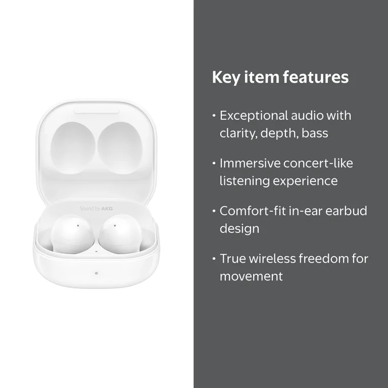 Samsung, Wireless Earbuds, SM-R177, ANC & Ambient Sound Control