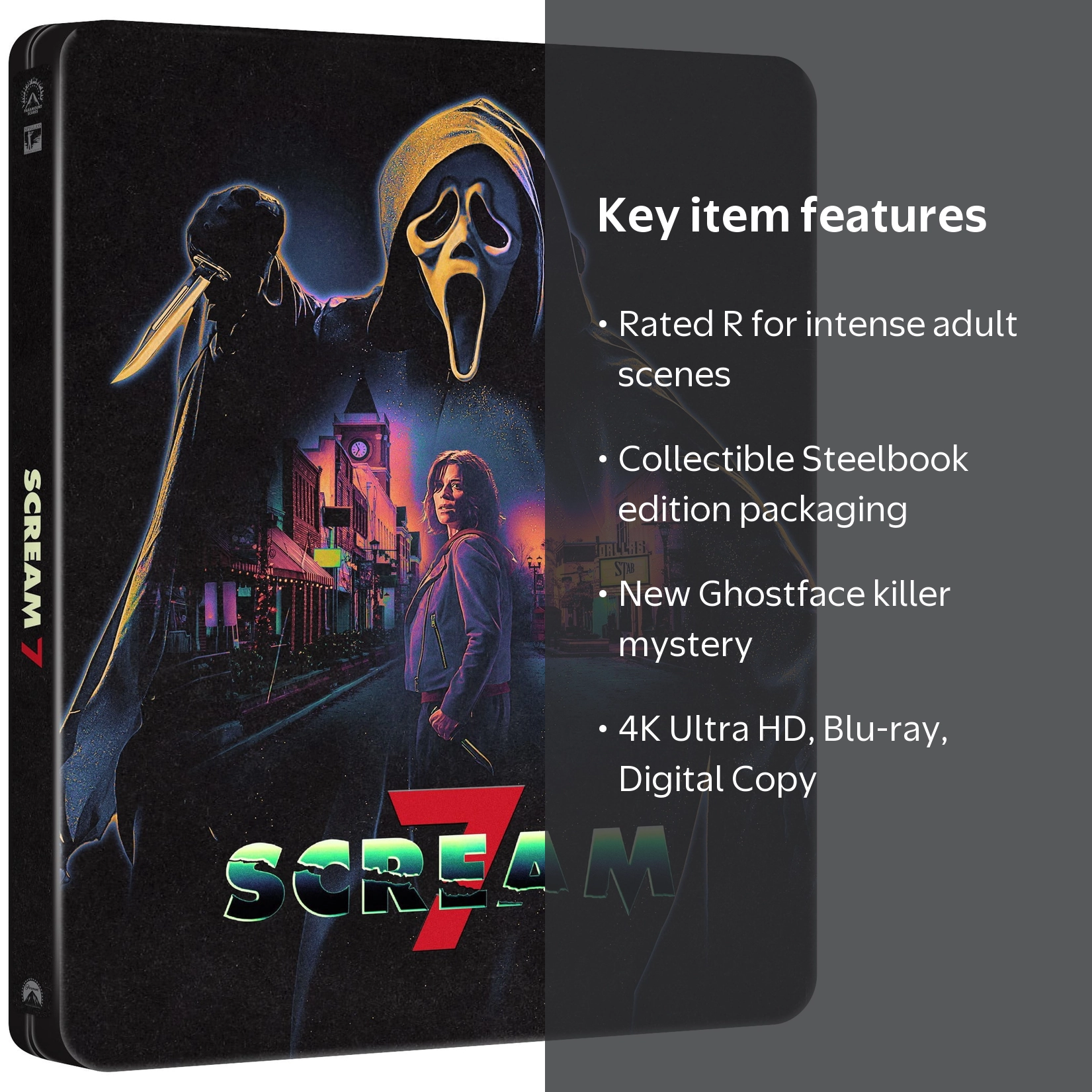 Paramount Home Entertainment, Scream 7 Steelbook 4K Ultra HD