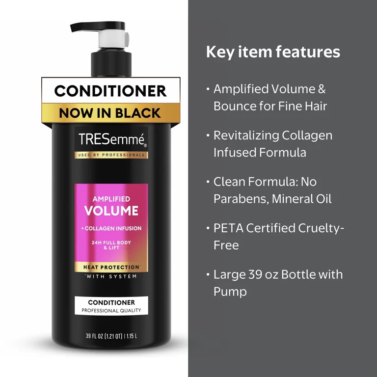 TRESemm√© Conditioner Amplified Volume Collagen Infusion, 39 oz