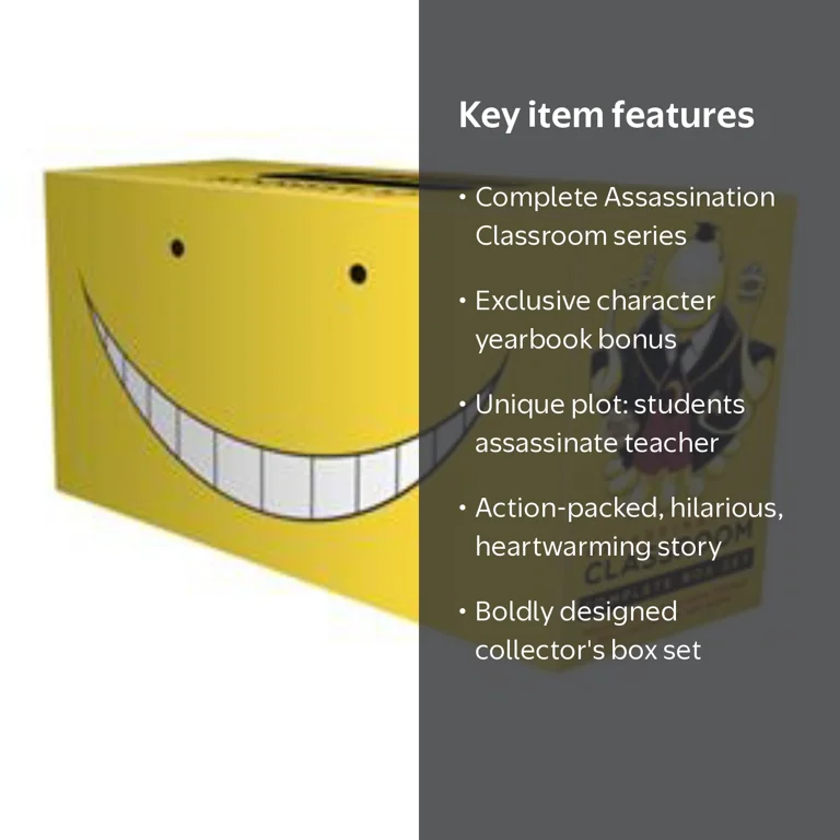 Yusei Matsui, Assassination Classroom Box Set Volumes 1-21
