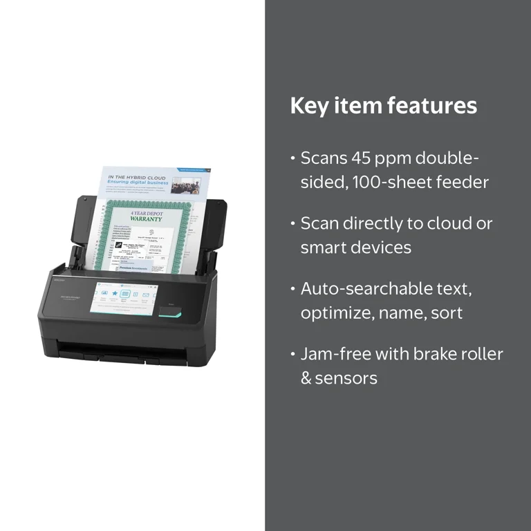 Ricoh ScanSnap iX2500 Document Scanner CG01000-310324 - Walmart.com