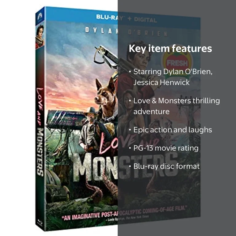 Love & Monsters [Blu-ray] - Walmart.com