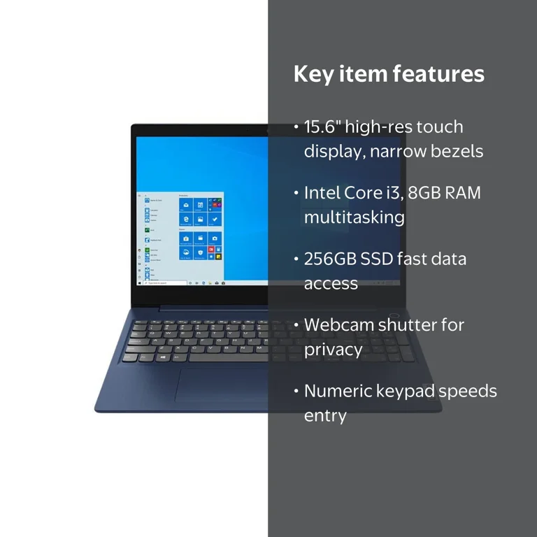 LenovoノートパソコンIntelCorei3 8GBメモリ256GB SSD Lenovo, Ideapad 3 15.6