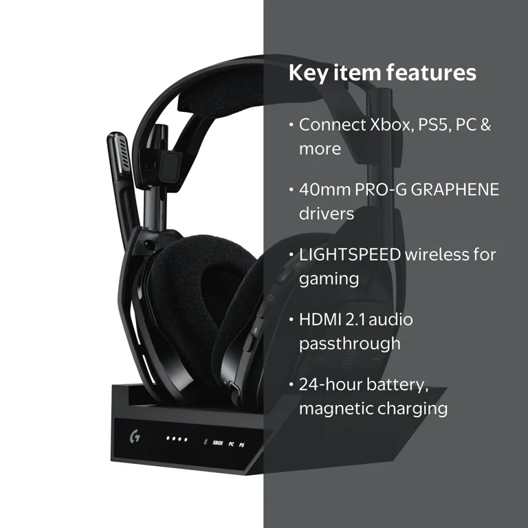 Logitech Astro A50 X LIGHTSPEED Wireless Gaming Headset Base