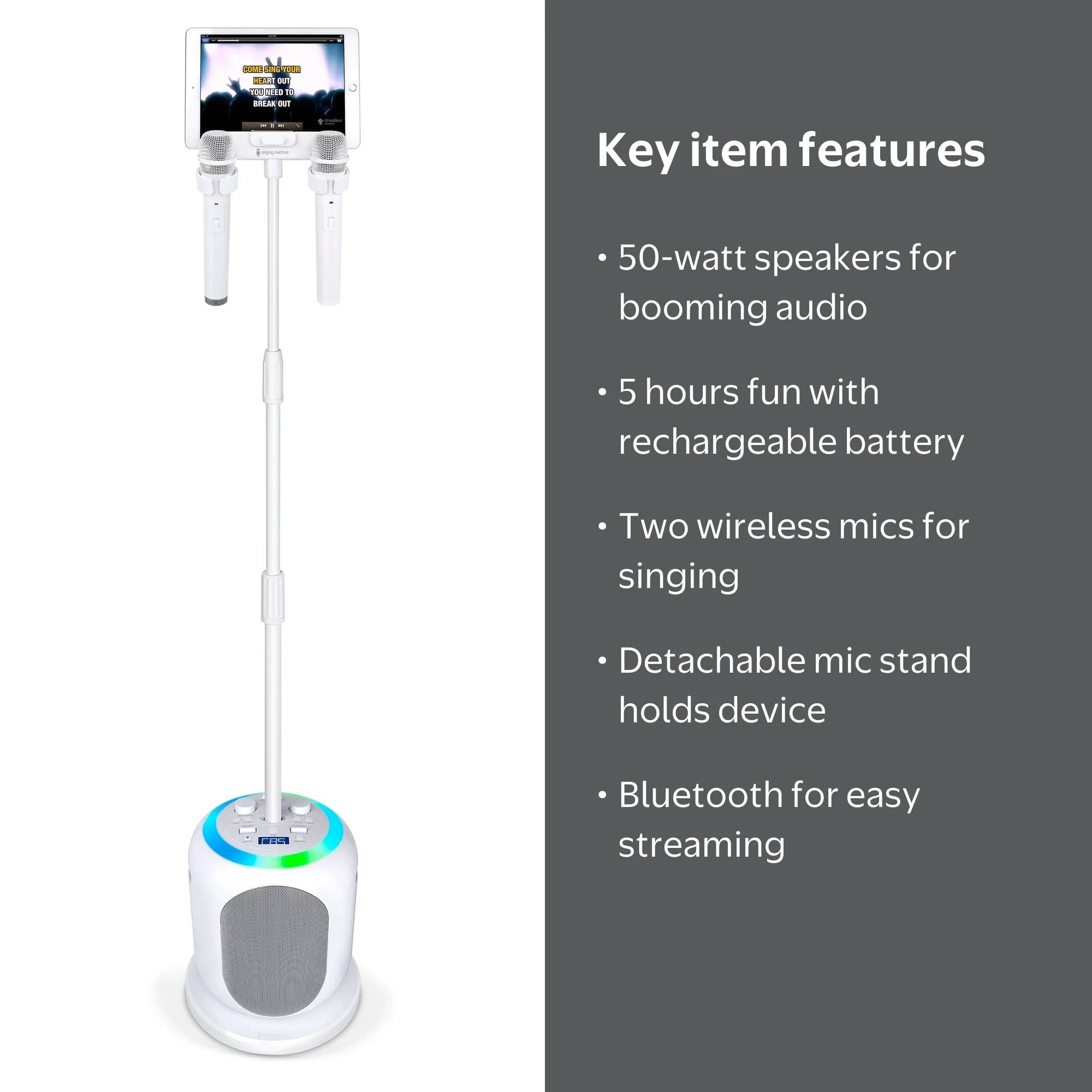 Singing Machine Singcast Technology Ultimate Video Casting Karaoke