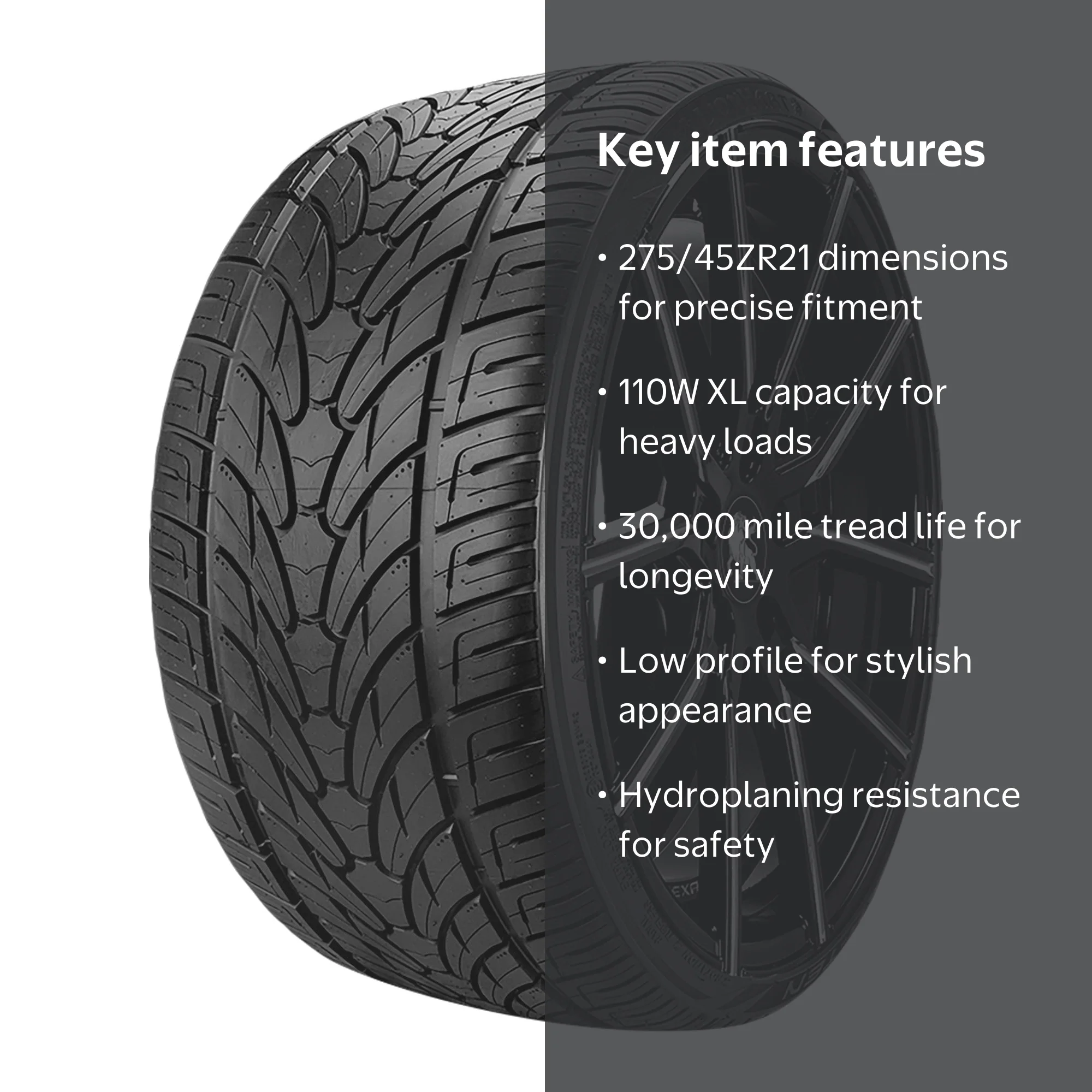 Lionhart LH-TEN All Season 275/45ZR21 110W XL Passenger Tire
