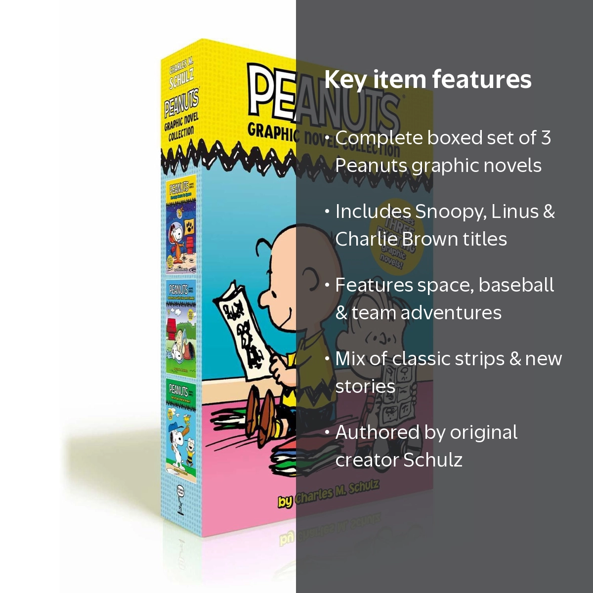 Peanuts Graphic Novel Collection (Boxed Set): Snoopy Space