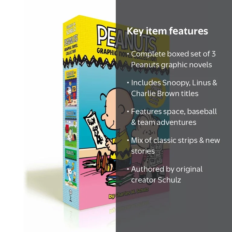 Peanuts Graphic Novel Collection (Boxed Set): Snoopy Space