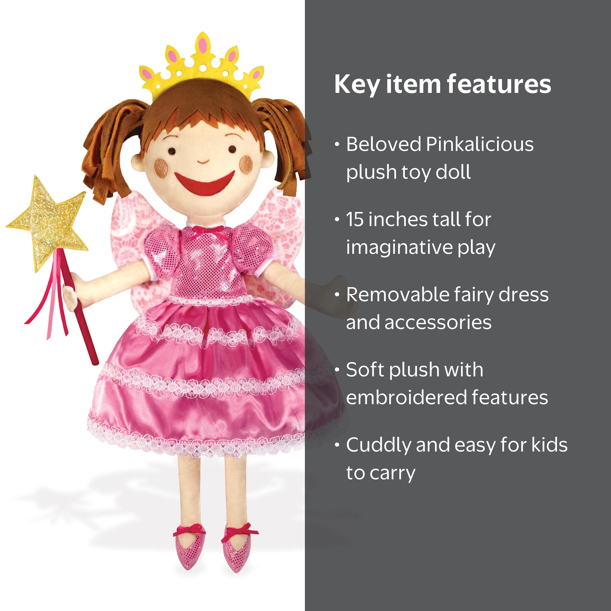 kohls cares pinkalicious pinkalicious stuffed doll