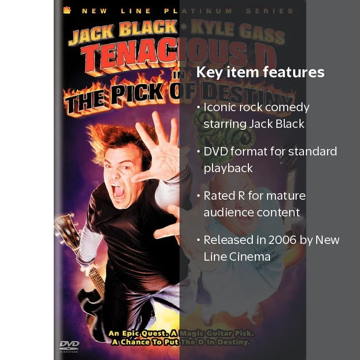 SDS, DVD, Tenacious D in The Pick of Destiny, Comedy, Music