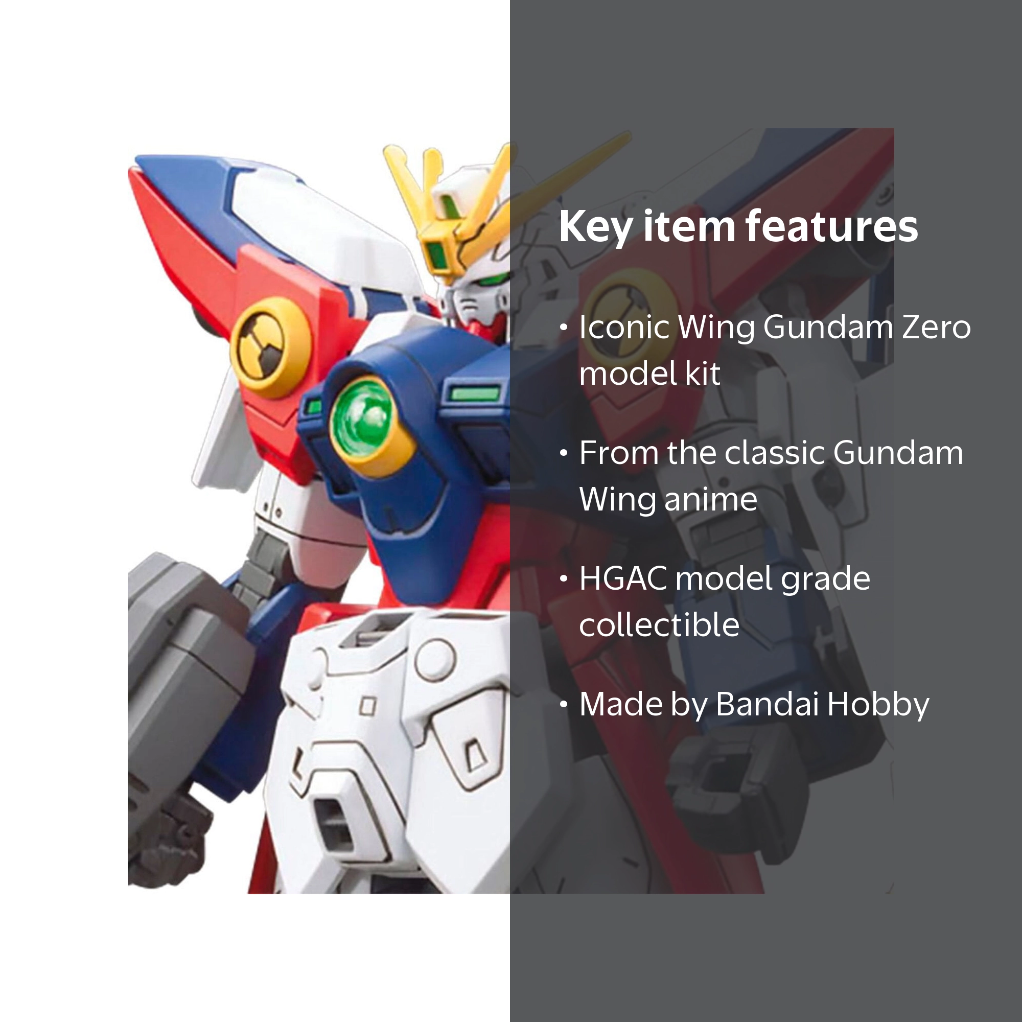Bandai Hobby - #174 Wing Gundam Zero, 