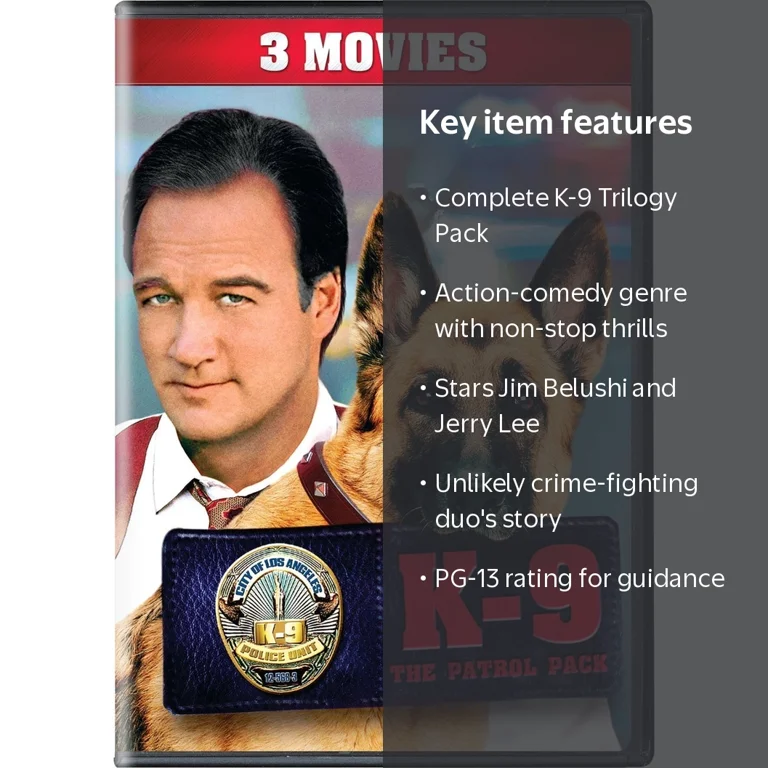 K-9/K-9 II/K-9 PI (DVD Set) [DVD] - Walmart.com