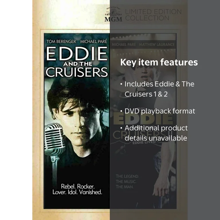 Eddie & The Cruisers / Eddie & The Cruisers 2, DVD Movie - Walmart.com