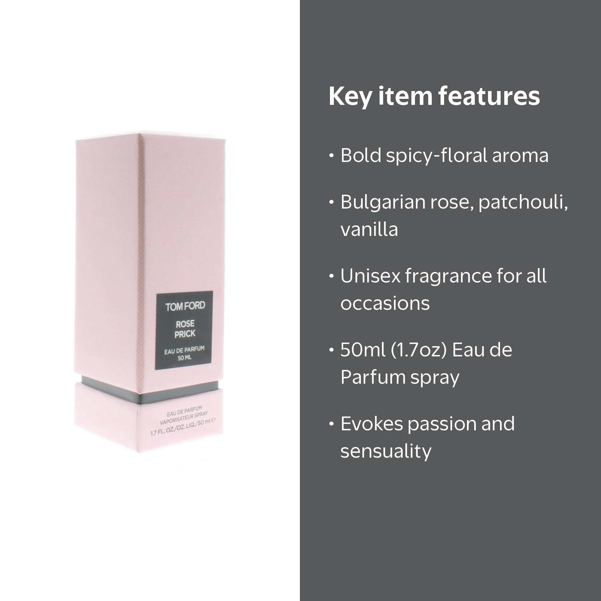 Tom Ford, Eau de Parfum Spray, 50ml/1.7oz, Unisex Spicy Floral