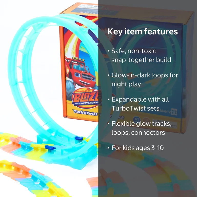 Blaze and the Monster Machines TurboTwist Racers Boost Pack - Glow
