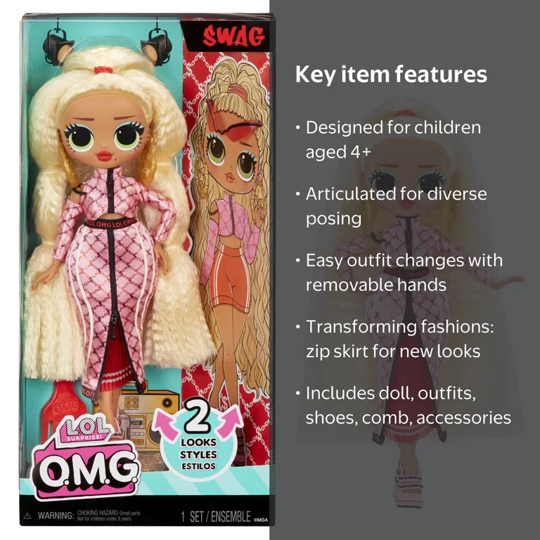 L.O.L. Surprise!, Fashion Doll, Swag, with Fashions and