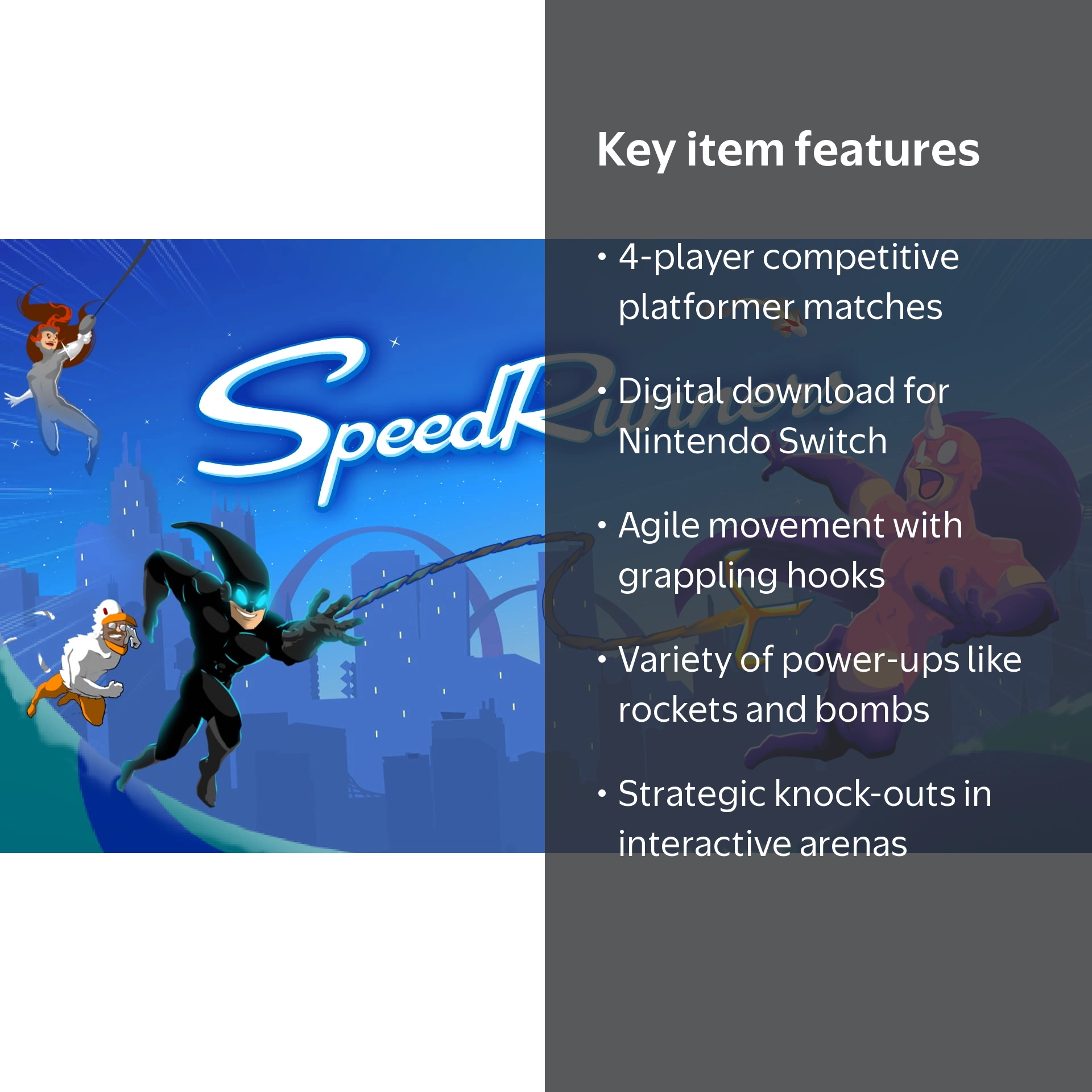 Speedrunners - Nintendo Switch [Digital] - Walmart.com