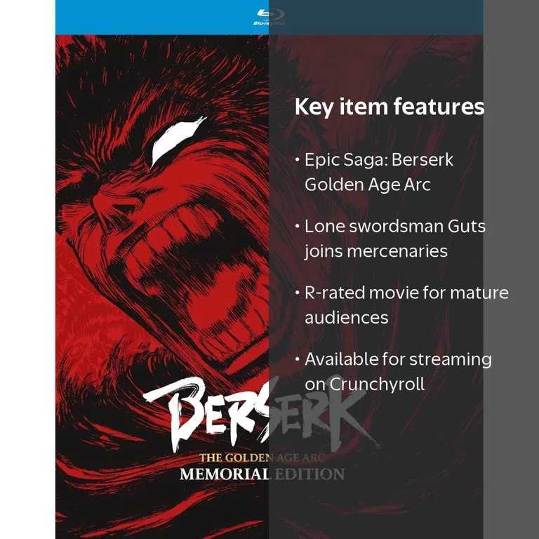 Berserk: The Golden Age Arc - Memorial Edition - Walmart.com