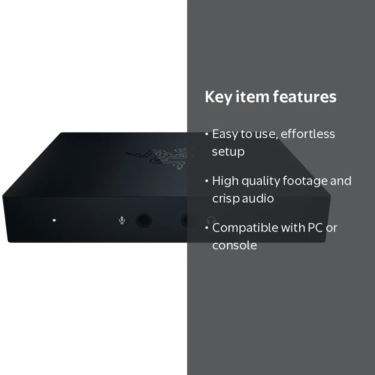 Razer Ripsaw HD - Pro-level Game Capture Card for PC and Console Razer Ripsaw HD - Pro-level Game Capture Card for PC and Console