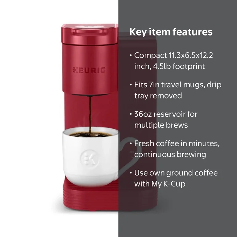 Keurig K-Express Essentials Single-Serve K-Cup Pod Coffee Maker