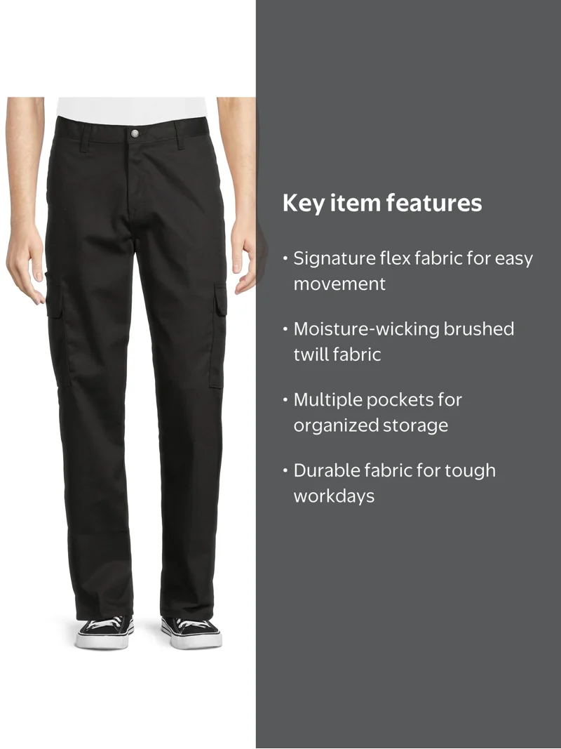 Genuine Dickies Men's Flex Cargo Work Pants - Walmart.com