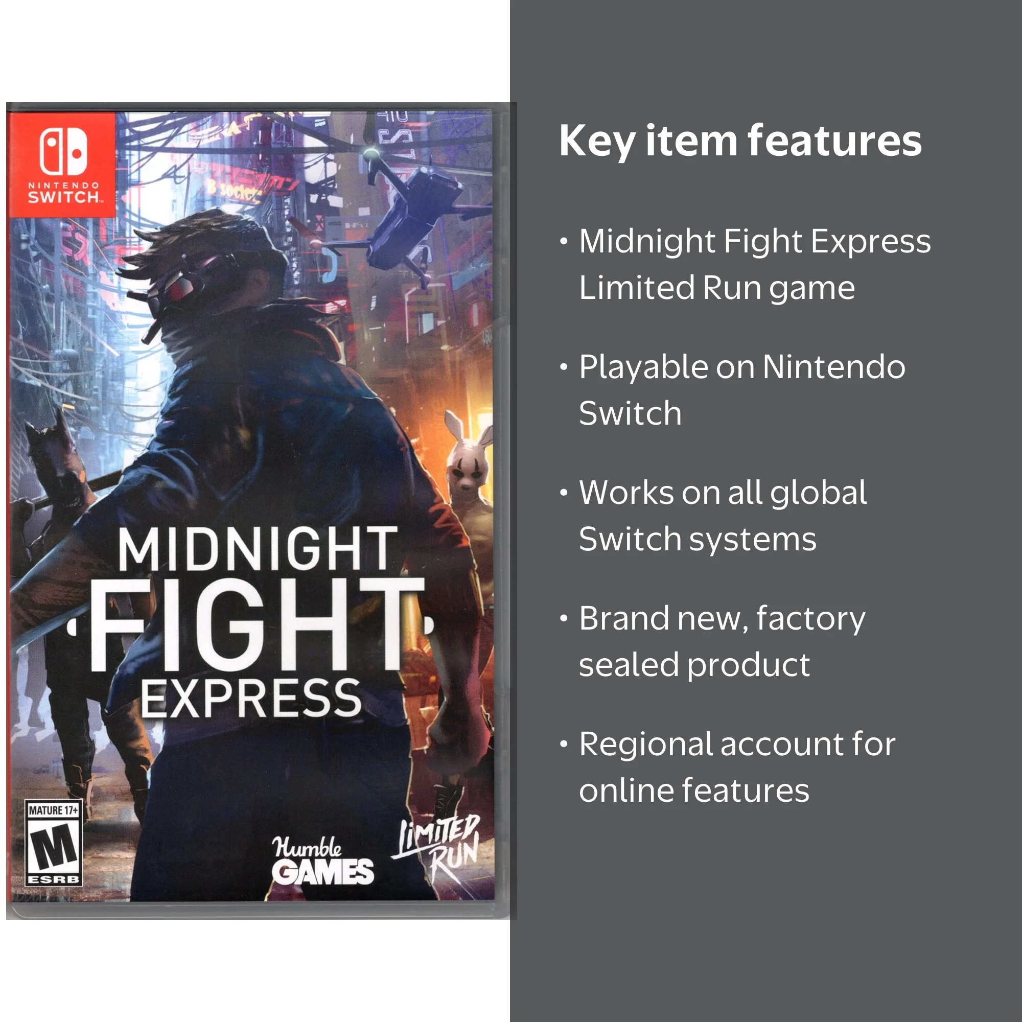 Midnight Fight Express for Nintendo Switch™ (Limited Run #232