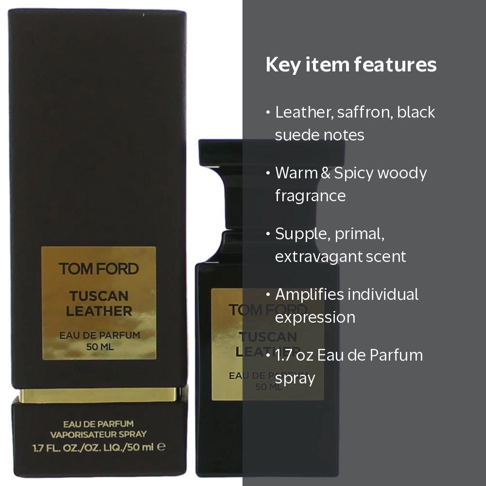 Tom Ford, Tuscan Leather Eau De Parfume Spray, 1.7 oz, White