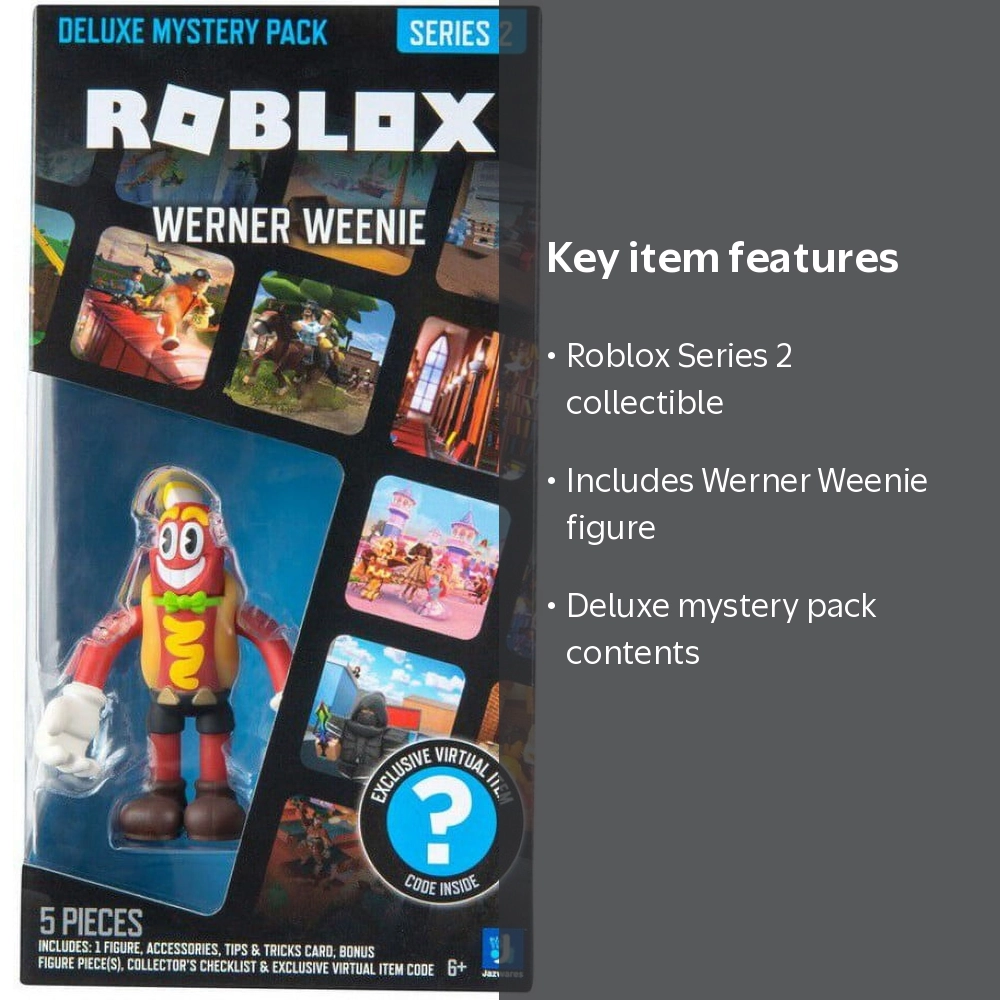 Roblox Series 2 Werner Weenie Deluxe Mystery Pack - Walmart.com