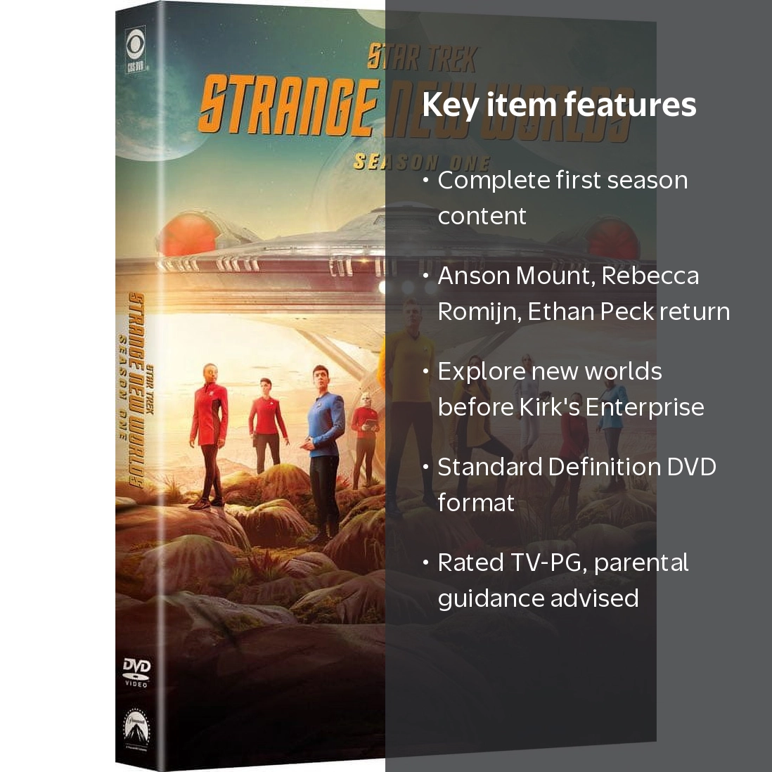 Star Trek Series: Strange New Worlds - Complete First Season DVD