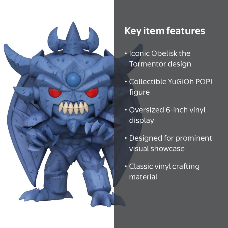 Funko YuGiOh POP! Animation Obelisk the Tormentor Vinyl Figure, 6