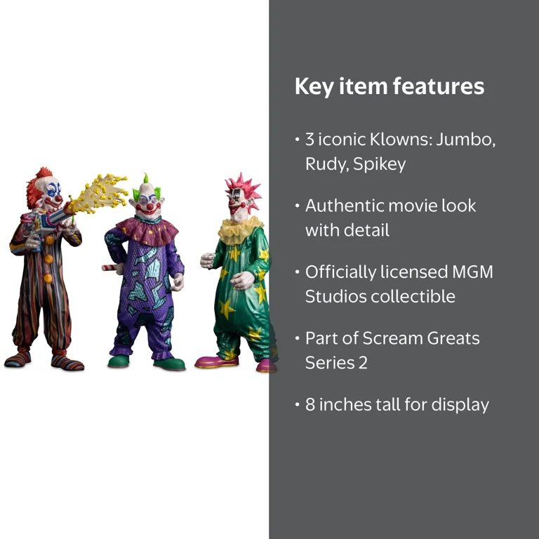 Trick or Treat Studios Scream Greats Killer Klowns from Outer